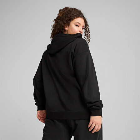 Puma Kadın Full Zip Hoodie Essentials Comfort