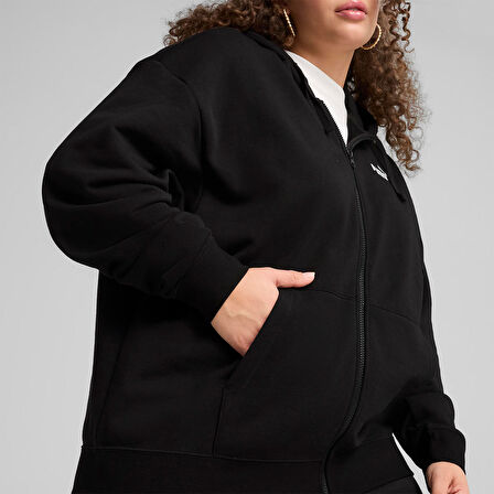 Puma Kadın Full Zip Hoodie Essentials Comfort