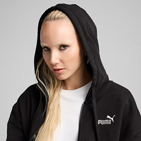 Puma 682410 01 ESS Comfort Full-Zip Kadın Hoodle