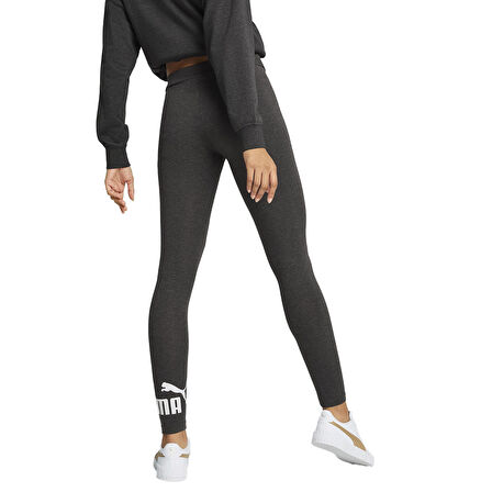 Essential No. 1 Logo Kadın Gri Günlük Stil Tayt 68242607