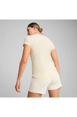 ESS ELEVATED Tee Krem Kadın T-Shirt