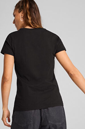 Puma Metallic No. 1 Logo Kadın Tişört 63153601