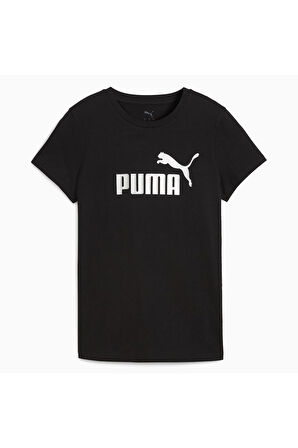 Puma Kadın Essentials Siyah T-Shirt - 63153601