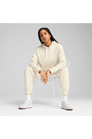 ESS SCRIPT Comfort Kadın Kapüşonlu SWEATSHIRT