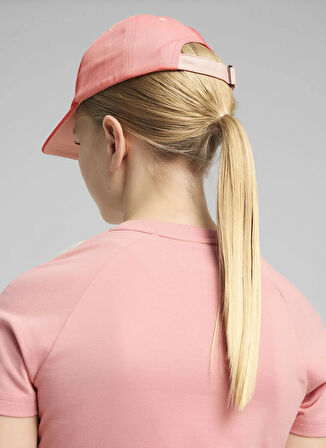 Puma Pembe Kız Çocuk Şapka 02612402-ESSENTIALS Dad Cap Jr Peac