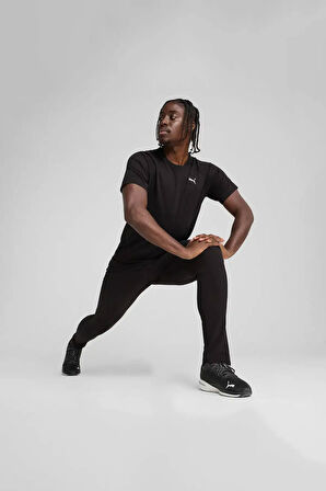 Erkek Run Velocity T-Shirt - Siyah | 2XL