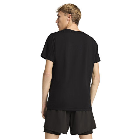 Graphics Erkek Siyah Koşu T-Shirt 52659801