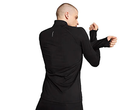 Puma Run Veloty Cldspn 1/4 Zip  M Erkek Koşu Sweatshirts 52662701 Renkli