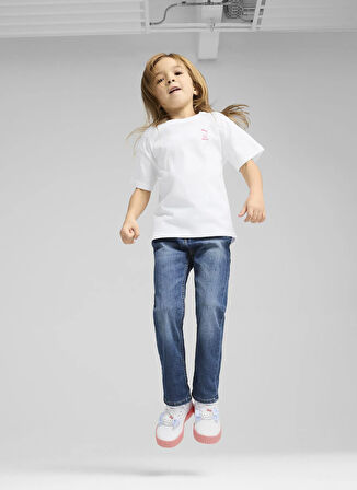 Puma Desenli Beyaz Erkek Çocuk T-Shirt 63006202-PUMA X HELLO KITTY & FRIEN