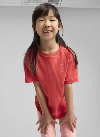 Puma Kırmızı Erkek Çocuk T-Shirt 63006215-PUMA X HELLO KITTY & FRIEN