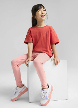 Puma Kırmızı Erkek Çocuk T-Shirt 63006215-PUMA X HELLO KITTY & FRIEN