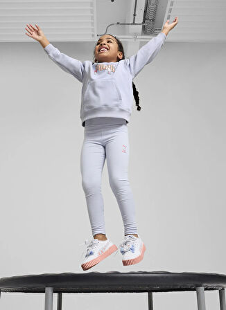 Puma Lila Kız Çocuk Tayt 63006447-PUMA X HELLO KITTY & FRIEN