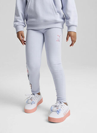 Puma Lila Kız Çocuk Tayt 63006447-PUMA X HELLO KITTY & FRIEN