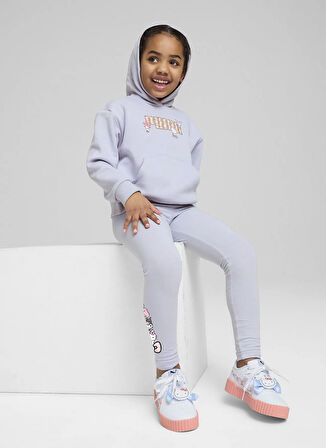 Puma Kız Çocuk Lila Sweatshırt 63006347-PUMA X HELLO KITTY & FRIEN