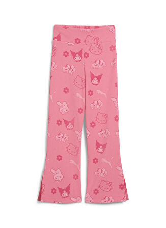 Puma Normal Paça Pembe Kız Çocuk Eşofman Altı 63006822-PUMA X HELLO KITTY & FRIEN