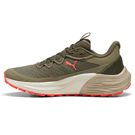 Puma 310791 Electrify Nitro 4 Trail Spor Ayakkabı Yeşil-Kırmızı