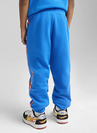 Puma Normal Paça Mavi Erkek Çocuk Eşofman Altı 63007258-PUMA X HOT WHEELS Sweatpan