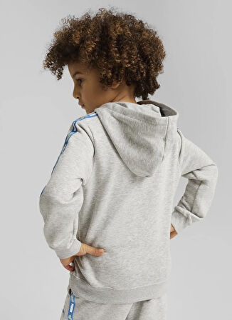Puma Erkek Çocuk Gri Sweatshırt 63007104-PUMA X HOT WHEELS Hoodie T