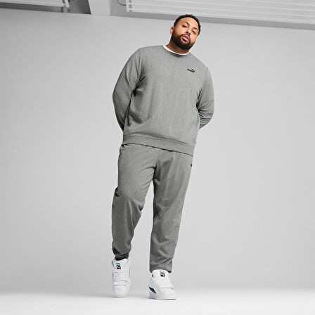 Puma Erkek Sweatshirt Essentials Small No 1 Logo Crew