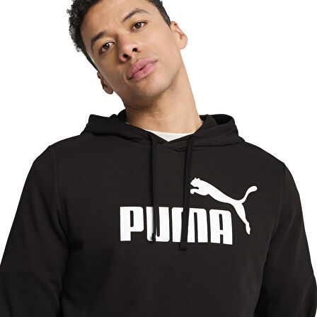 Essential No. 1 Logo Erkek Siyah Günlük Stil Sweatshirt 68257201