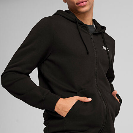 Puma Erkek Full Zip Hoodie Essentials