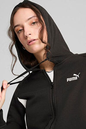 Kadın Hooded Sweat Eşofman Takımı - Siyah | XL