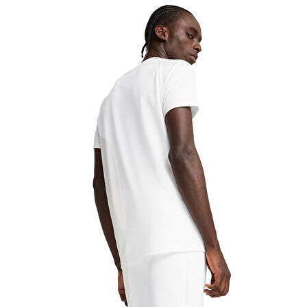 Evostripe Unisex Beyaz Antrenman T-Shirt 68461102