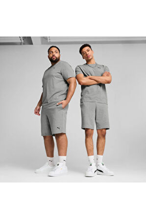 ESS  Logo Shorts 10" GRI Erkek Şort