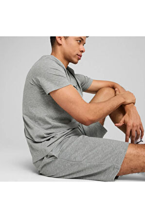 ESS  Logo Shorts 10" GRI Erkek Şort