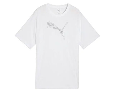 Puma Evostripe Relaxed Tee Kadın Günlük Tişört 68504802 Renkli