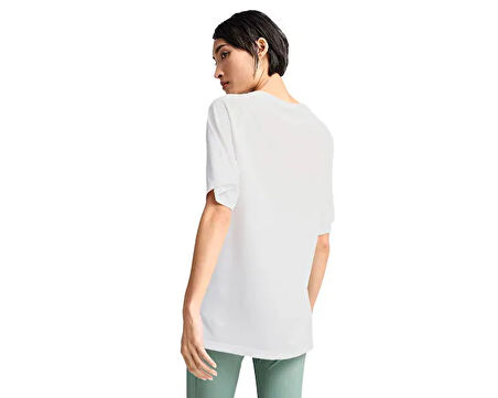 Puma Evostripe Relaxed Tee Kadın Günlük Tişört 68504802 Renkli