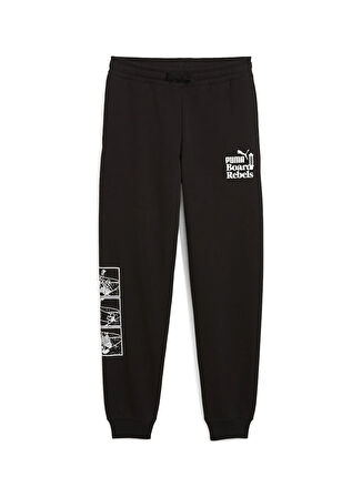 Puma Normal Paça Siyah Erkek Eşofman Altı 68515001-MID90S Sweatpants TR B PUM