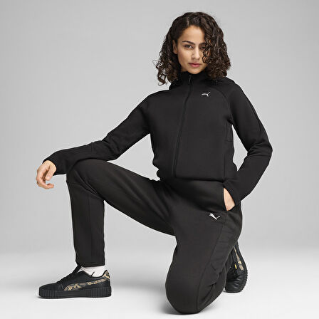 Evostripe Kadın Siyah Günlük Stil Sweatshirt 68505001