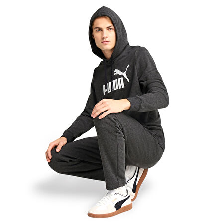 Essential No. 1 Logo Erkek Gri Günlük Stil Sweatshirt 68257207