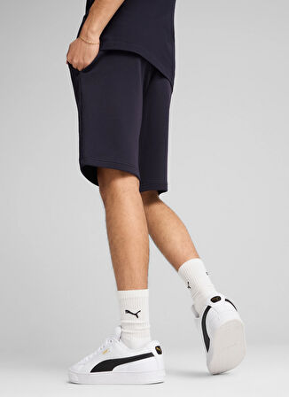 68259816 ESS Shorts 10 New Navy Siyah Lastikli Bel Regular Fit Erkek Şort