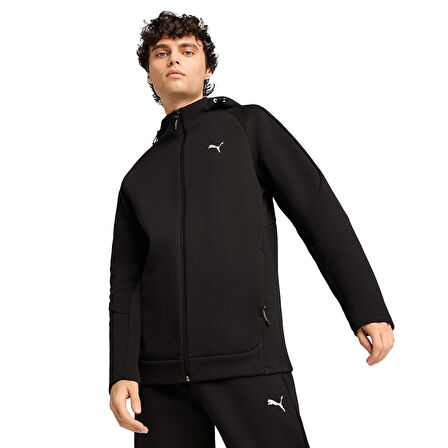 Evostripe Erkek Siyah Antrenman Sweatshirt 68461301