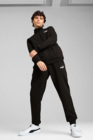 Erkek ESS Sweat Suit Eşofman Takımı - Siyah | S