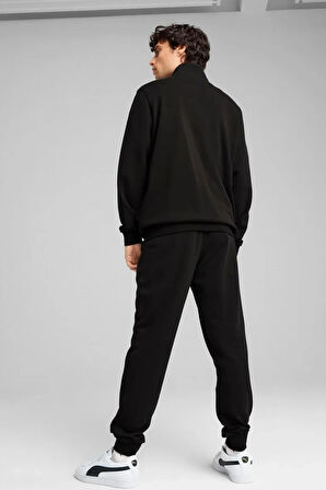 Erkek ESS Sweat Suit Eşofman Takımı - Siyah | M