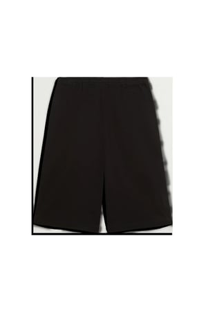 X HARRY POTTER Jorts Siyah Kadın Rahat Kesim Şort