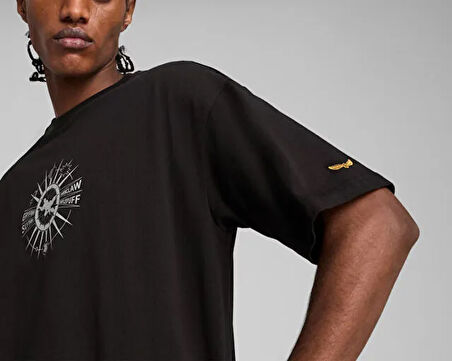 Puma Puma X Harry Potter Tee Unisex Günlük Tişört 63009201 Siyah