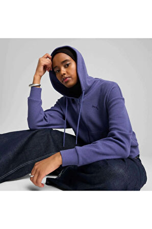 HER Crop Full-Zip Hoodie