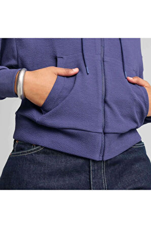 HER Crop Full-Zip Hoodie