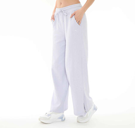 685061-47 Puma Her High-Waist Straight Pant Kadın Eşofman Altı Mor