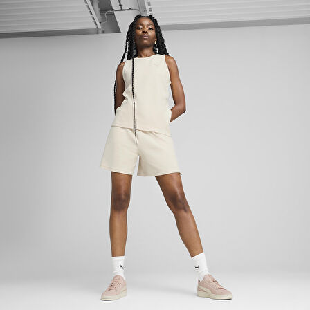 Her High-Waist Kadın Bej Günlük Stil Şort 68506287