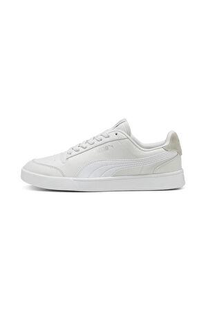 Puma Shuffle 309668 40 Erkek Sneaker Ayakkabı Gri Beyaz 40-45 