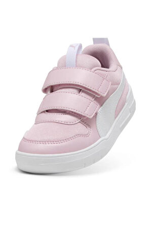 PUMA 38084521 MULTIFLEX MESH V PS WHITE PINK ÇOCUK SNEAKER