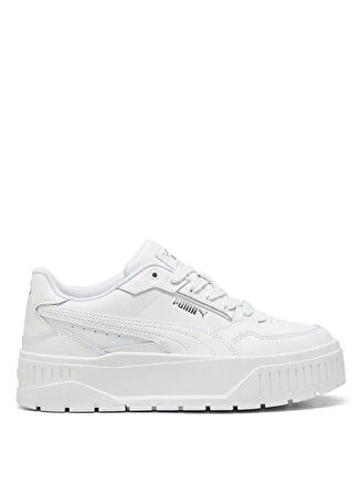 Puma Beyaz Kız Çocuk Yürüyüş Ayakkabısı 40201301-Karmen II IDOL HK&FR PS PU