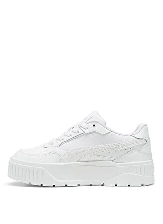 Puma Beyaz Kız Çocuk Yürüyüş Ayakkabısı 40201301-Karmen II IDOL HK&FR PS PU