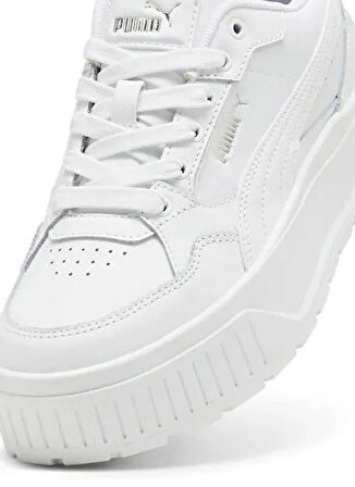 Puma Beyaz Kız Çocuk Yürüyüş Ayakkabısı 40201301-Karmen II IDOL HK&FR PS PU