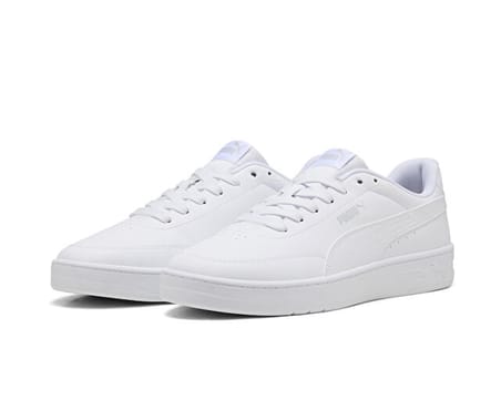 Puma COURT CLASSIC CLEAN Unisex Günlük Ayakkabı 40222302 Beyaz